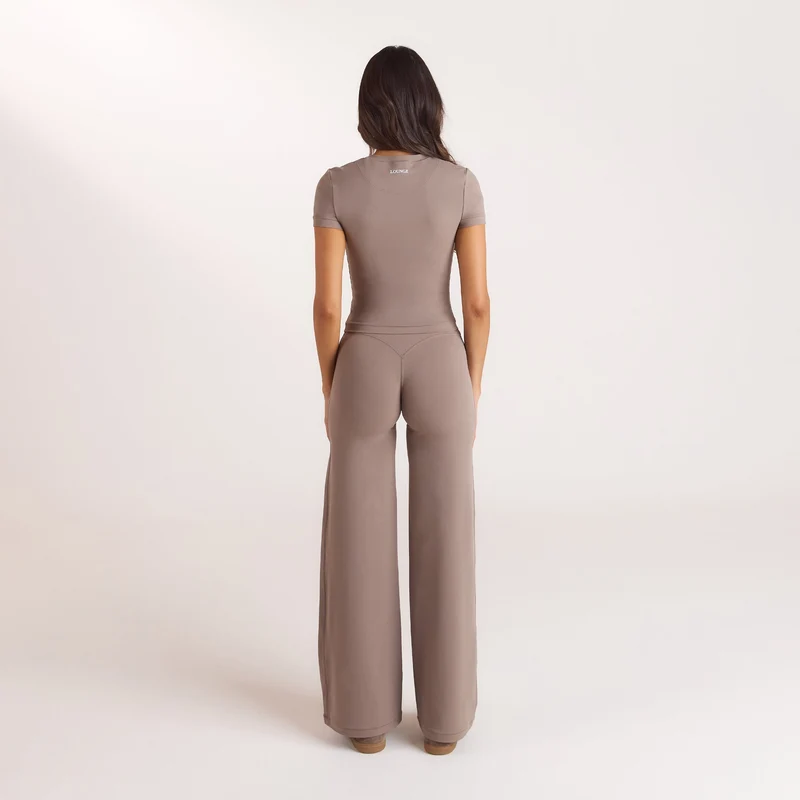 ContourSoft™ Gerade Leggings - Champignon