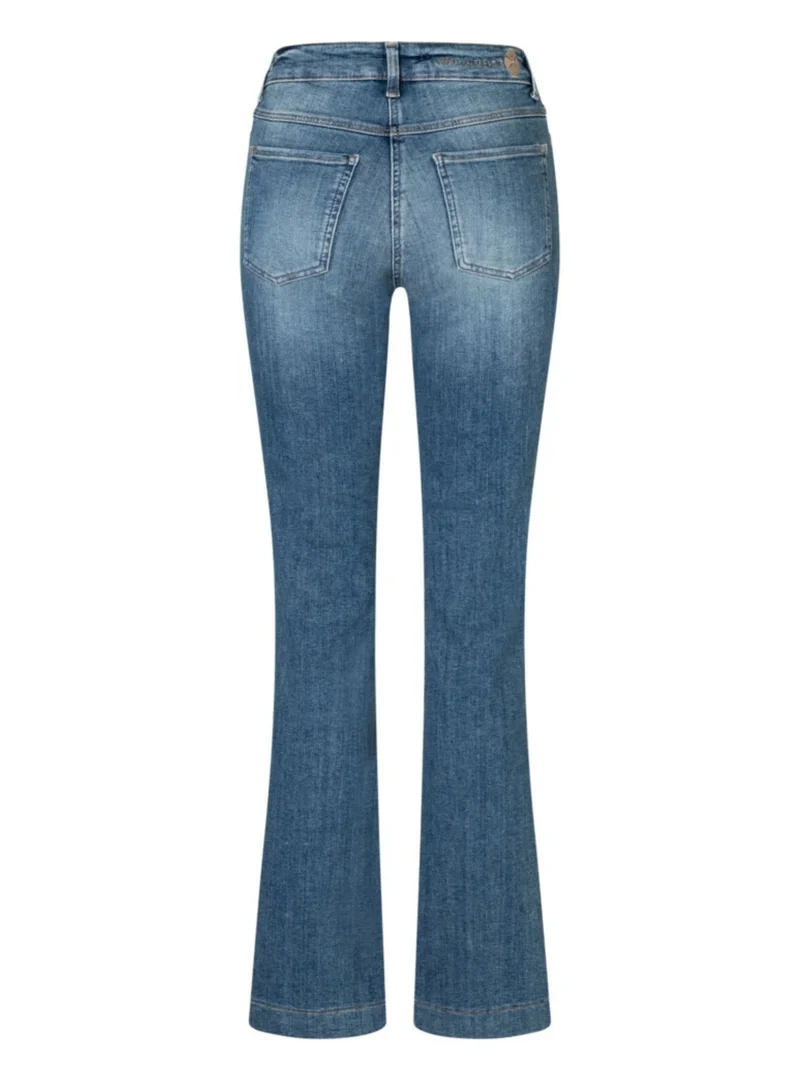 MAC JEANS - DREAM BOOT, Mid Waist, Mega flex Denim Bootcut Jeans, Fancy Authentic