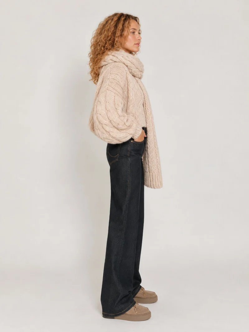 LTB - ENORA L, Straight Leg, Mid Waist, Rinsed Wash