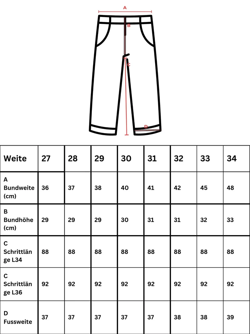 LTB - ILIANA, Chino Jeans, Mid Waist, Wide Leg, Rinsed Wash