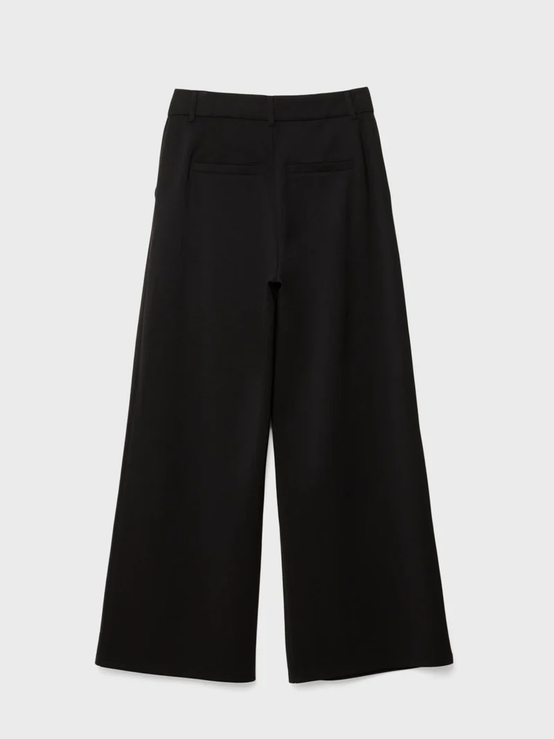 Bogilvy - LIV - Damenstoffhose mit weichem Griff, Mid-Waist, Black