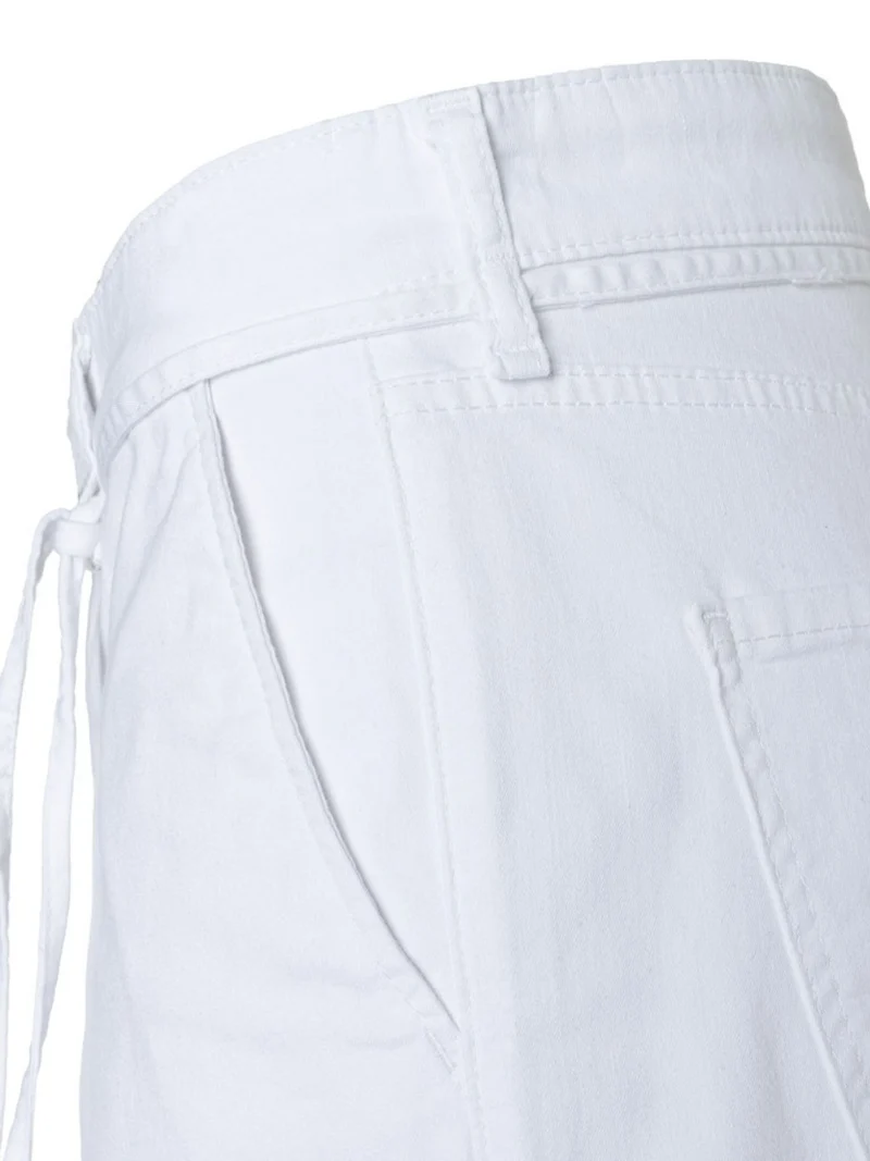 MAC - WENDY, Palazzo, Ultra Light Denim, High Waist, White Denim