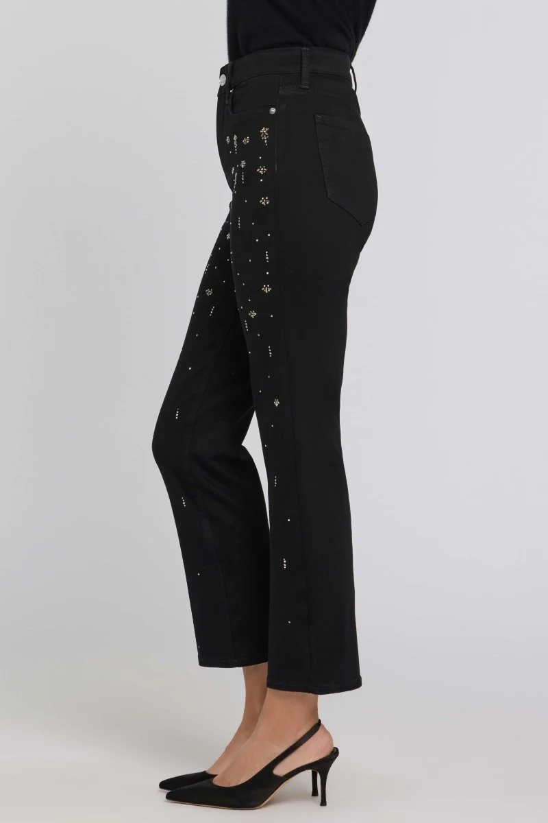 Marilyn Straight Jeans in Sure Stretch® Denim | Black Rinse