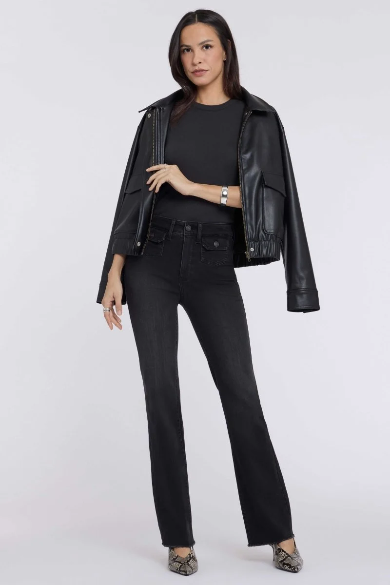 Barbara Bootcut Jeans aus Sure Stretch® Denim mit High Waist | Helleborus