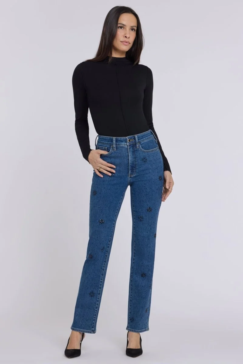 Marilyn Straight Jeans mit High Waist | Hosta