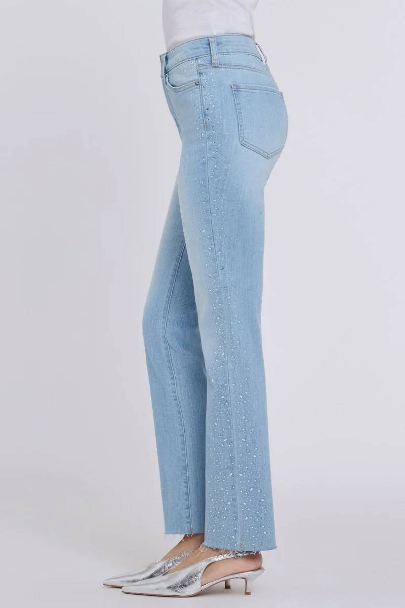 Sheri Slim Straight Jeans mit High Waist | Alyssum