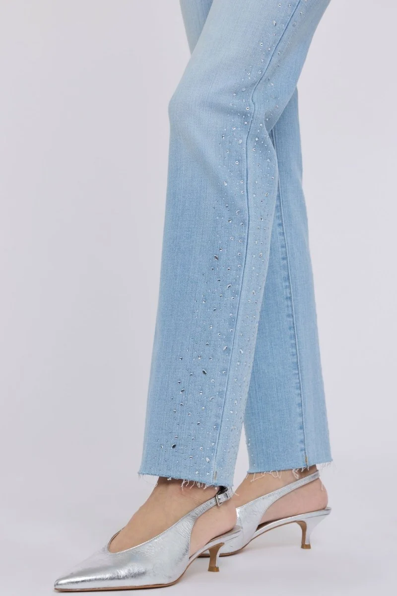 Sheri Slim Straight Jeans mit High Waist | Alyssum