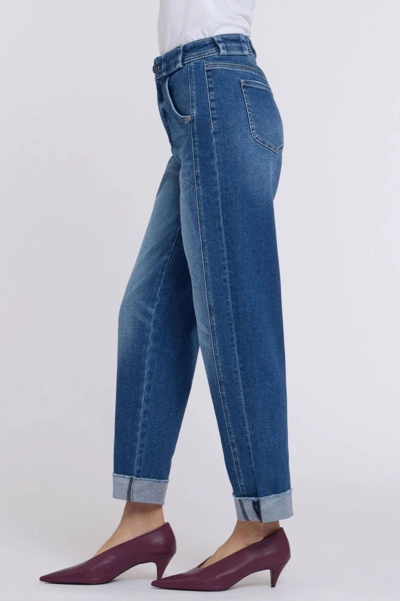 Kasey Stovepipe 7/8-Jeans mit Extra High Waist | Anthurium