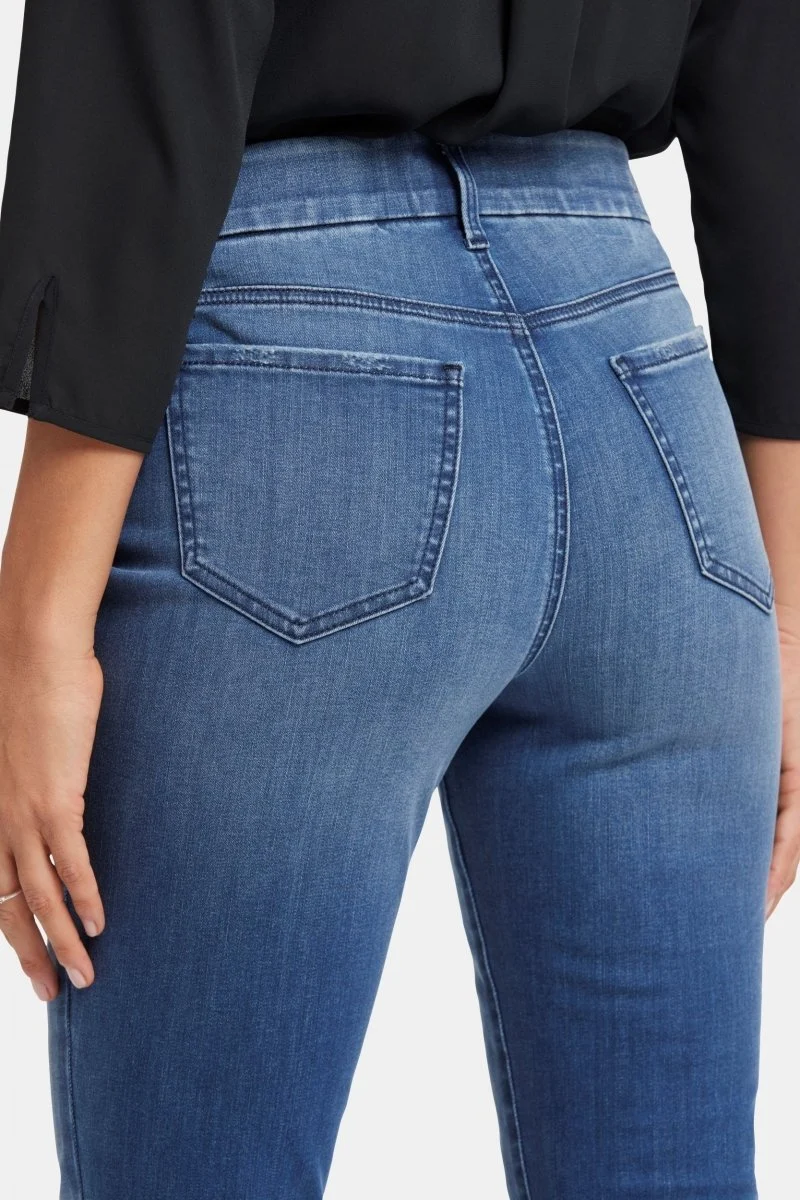 Sheri Slim Jeans Dunkelblau Waist-Match™ Denim | Cascade Wave