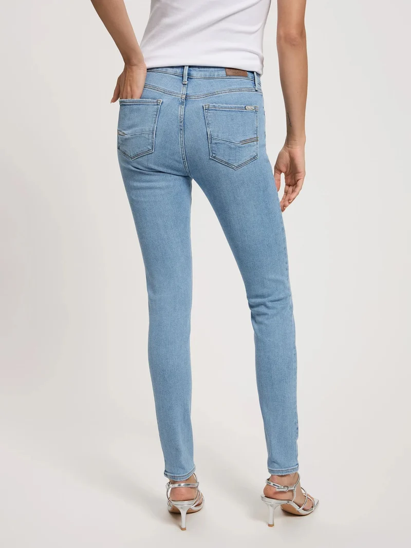 CROSS JEANS - ALAN, Skinny Fit, Mid-Waist, Light Blue