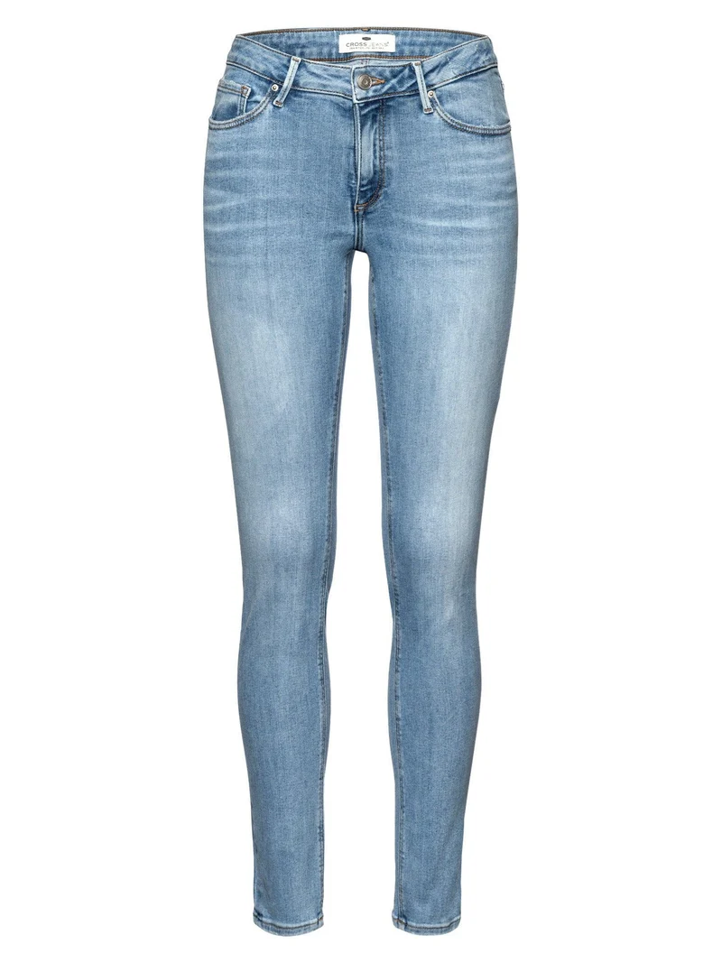 CROSS JEANS - ALAN, Skinny Fit, Mid-Waist, Light Blue