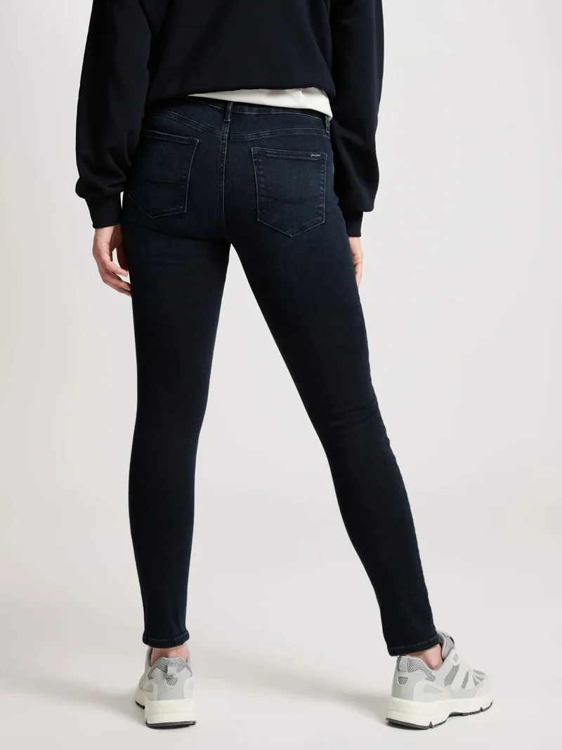 CROSS JEANS - ALAN, Skinny Fit, Mid-Waist, Blue Black