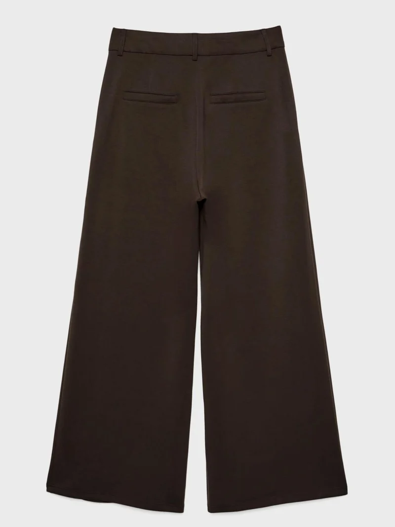 Bogilvy - LIV - Damenstoffhose mit weichem Griff, Mid-Waist, Brown