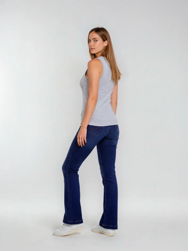 LTB - FALLON Bootcut, Mid-Waist, Morna Undamaged Wash