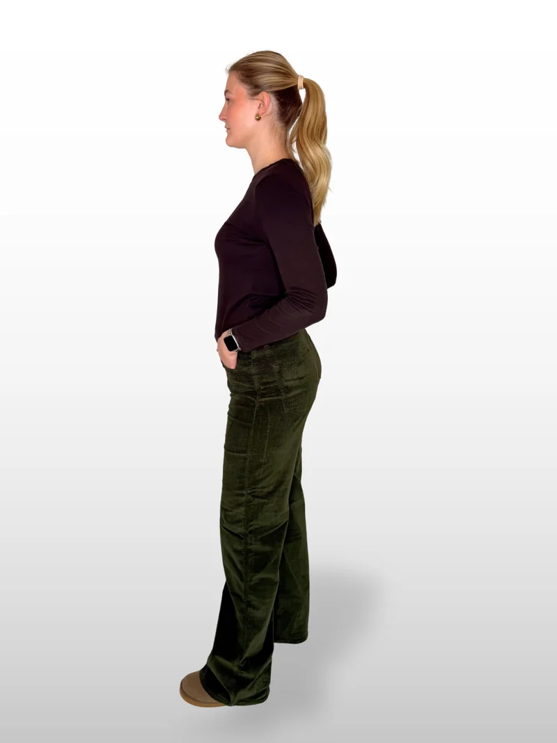 MAVI - MALIBU Cord, High Waist, Loose Wide Leg, Deep Dephts Cord