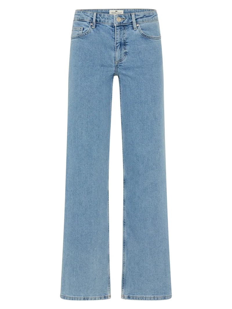 CROSS JEANS - Straight Fit-Jeans, Low-Waist, Light Blue