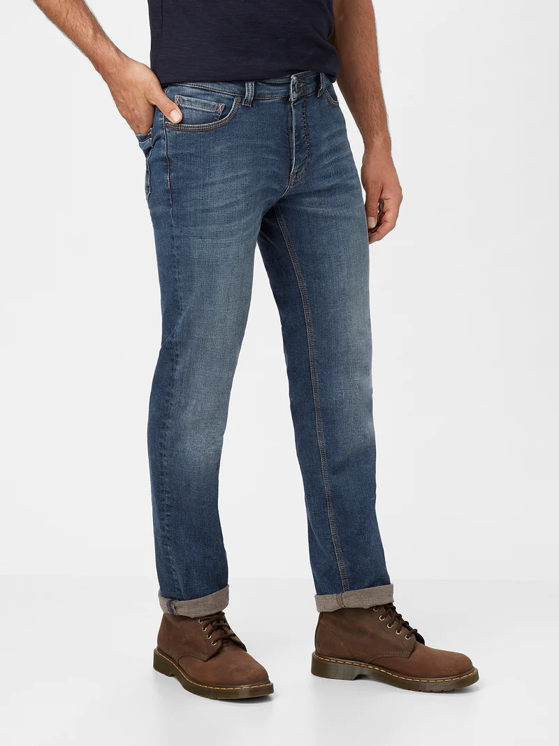 PADDOCK'S - PIPE, Herren Motion & Comfort Jeans, Slim Fit, Mid-Waist, Blue Used