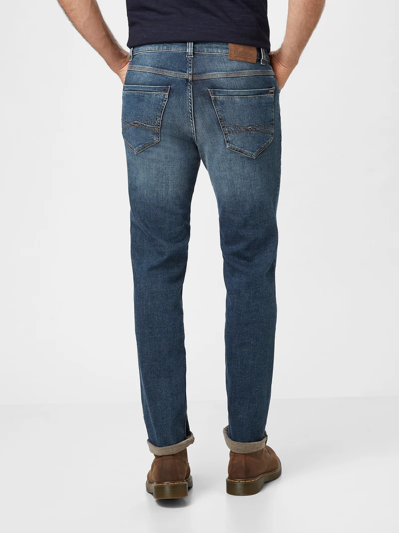 PADDOCK'S - PIPE, Herren Motion & Comfort Jeans, Slim Fit, Mid-Waist, Blue Used