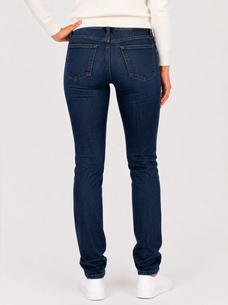 MAC - MELANIE, Straight Fit, High-Waist, Trendy mid Blue