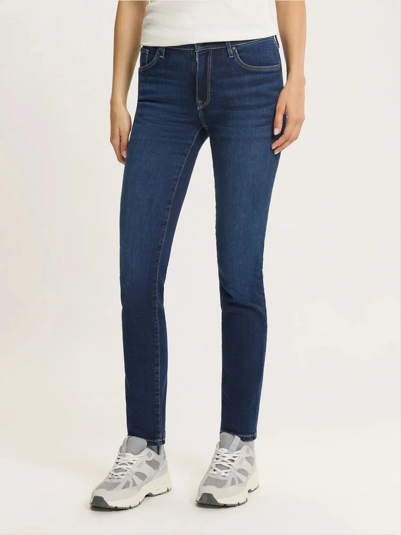 CROSS JEANS - ANYA Jeans, Slim Fit, High-Waist, Deep Blue