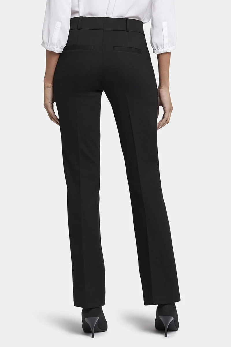 Pull-On Flared Sculpt-Her™ Trouser | Black