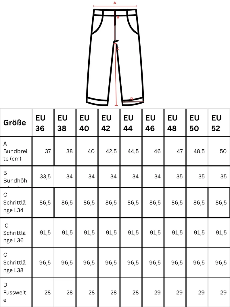Bogilvy - LIS - Damenstoffhose mit weitem Bein, Mid-Waist, Beige