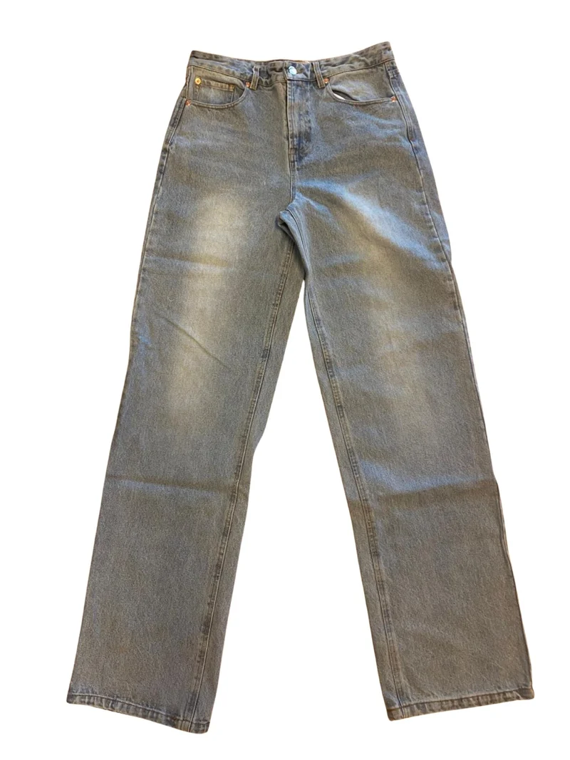 Bogilvy- KAYA, High-Rise, Baggy - Barrel, Light Blue
