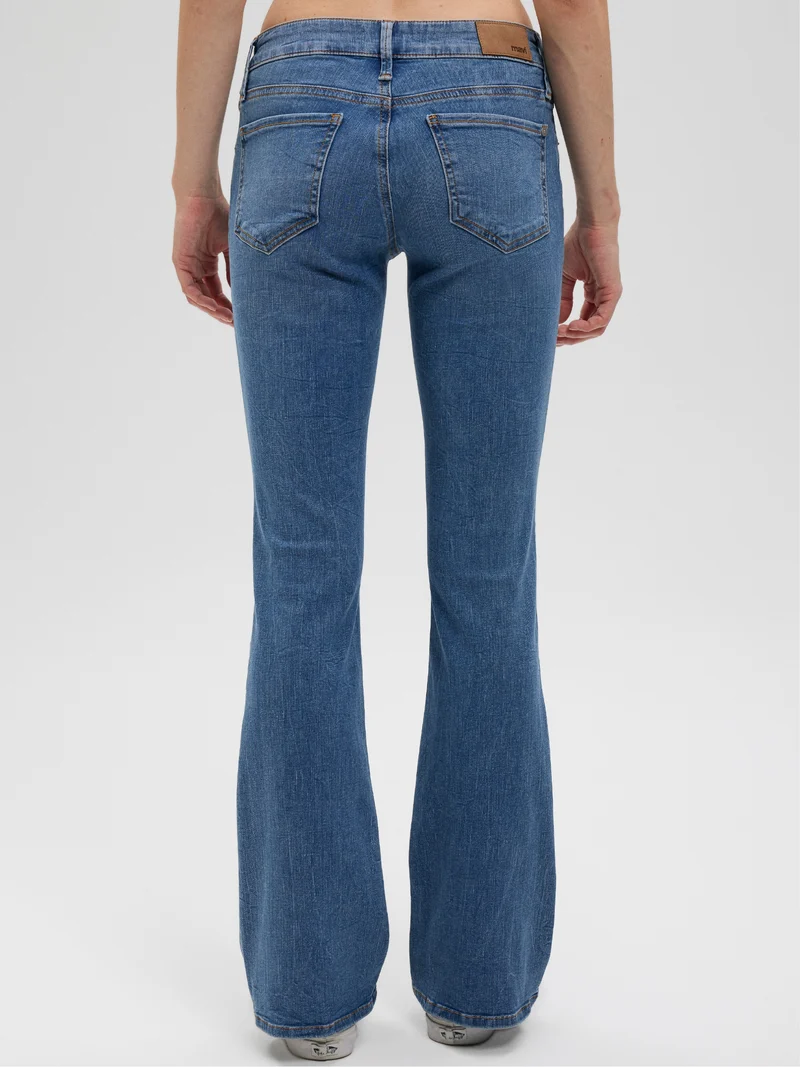 MAVI - Bella, Mid-Waist, Slim Bootcut, Dark Brushed STR
