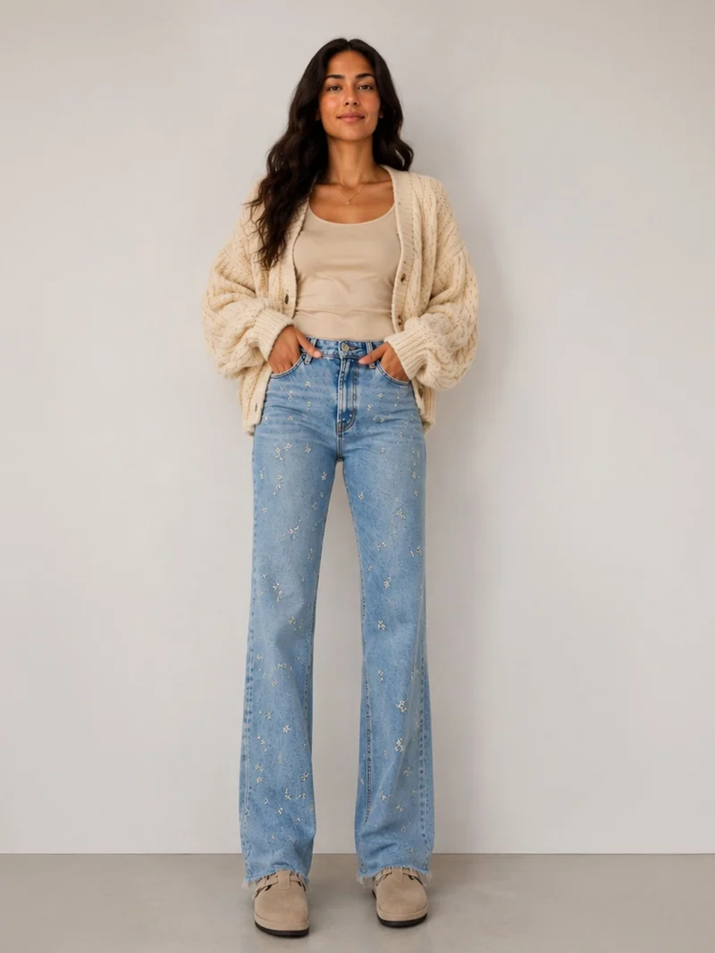 MAVI - New York, Straight Fit, High-Waist, Light Blue Denim