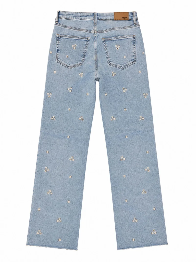 MAVI - New York, Straight Fit, High-Waist, Light Blue Denim