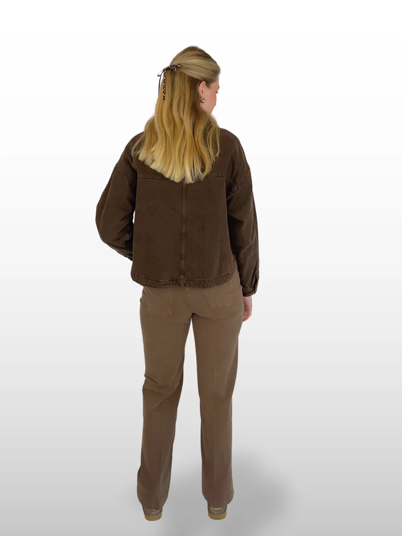 MAC - WIDE Fit, Commercial Color Denim, Mid-Waist, Light Tree Bark