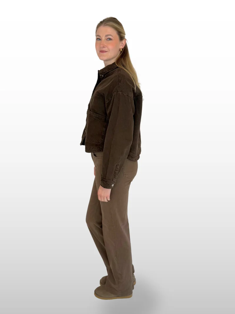 MAC - WIDE Fit, Commercial Color Denim, Mid-Waist, Light Tree Bark