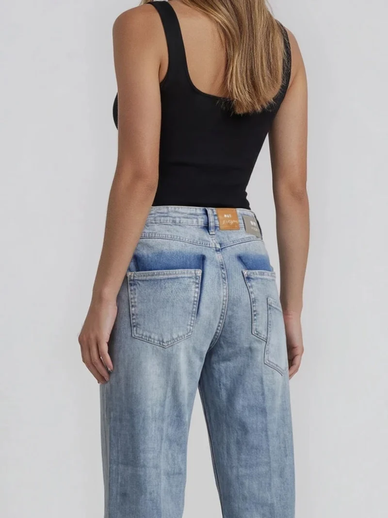 MAC - WIDE Patch Pocket, Mid-Waist, Super Bright