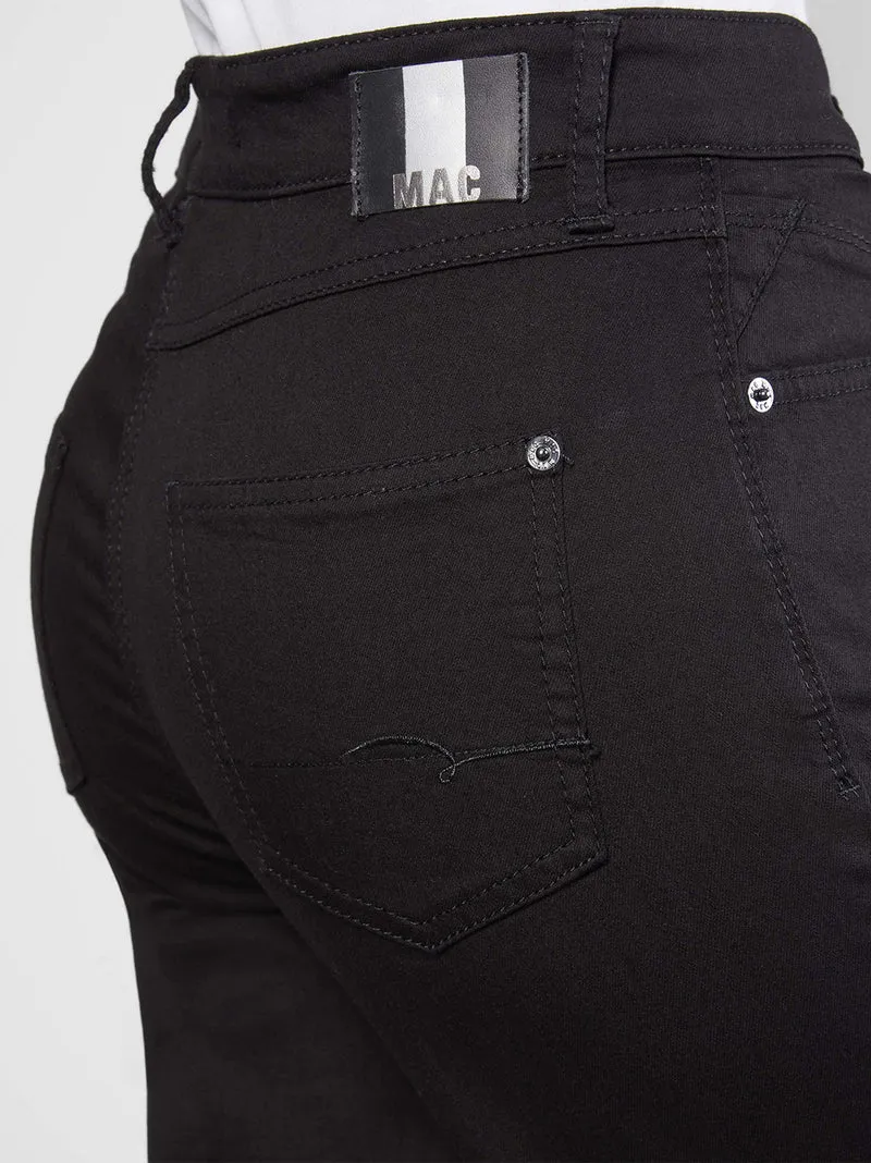 MAC - MELANIE, Straight Fit, High-Waist, Black-Black