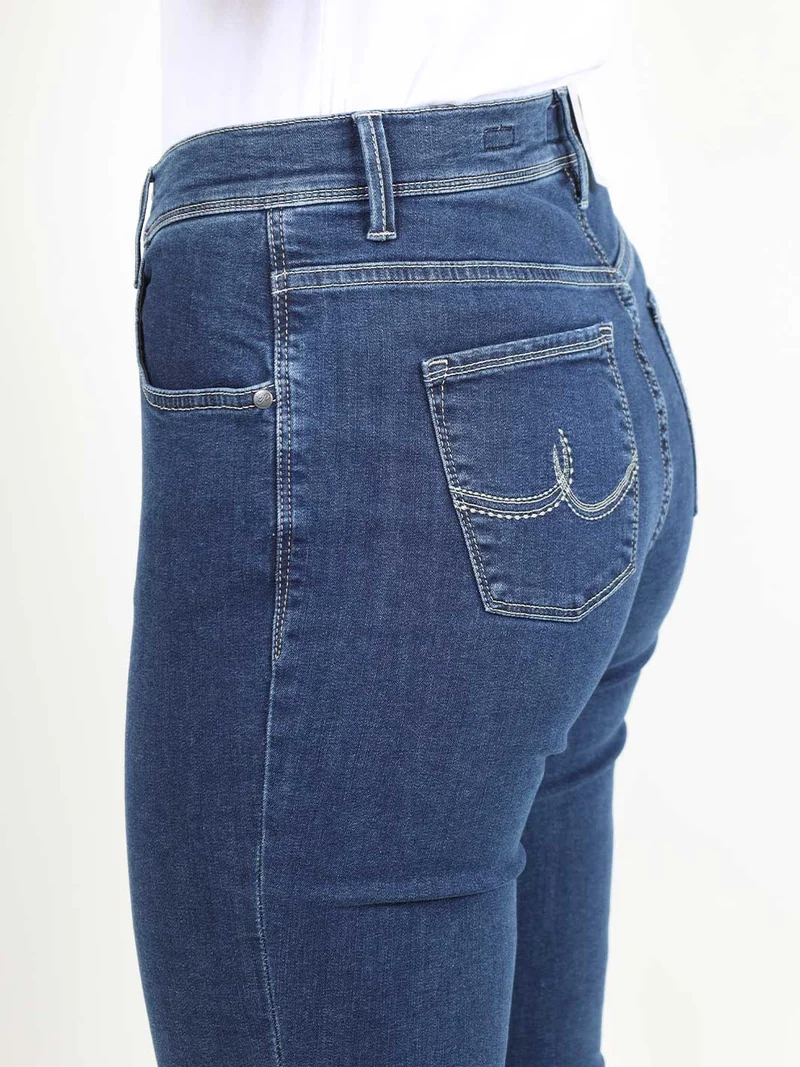 PIONEER - BETTY, Straight Fit, Mid-Waist, Mid Blue