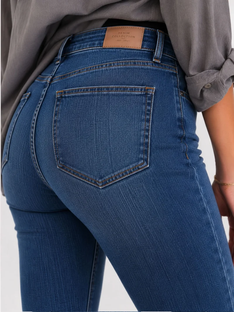 CROSS JEANS - ALAN, Skinny Fit, Mid-Waist, Sky Blue Used