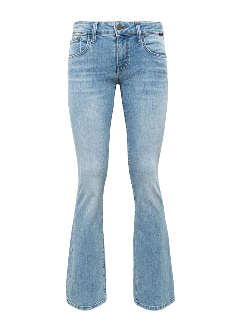 MAVI - Bella, Mid-Waist, Slim Bootcut, Brushed STR