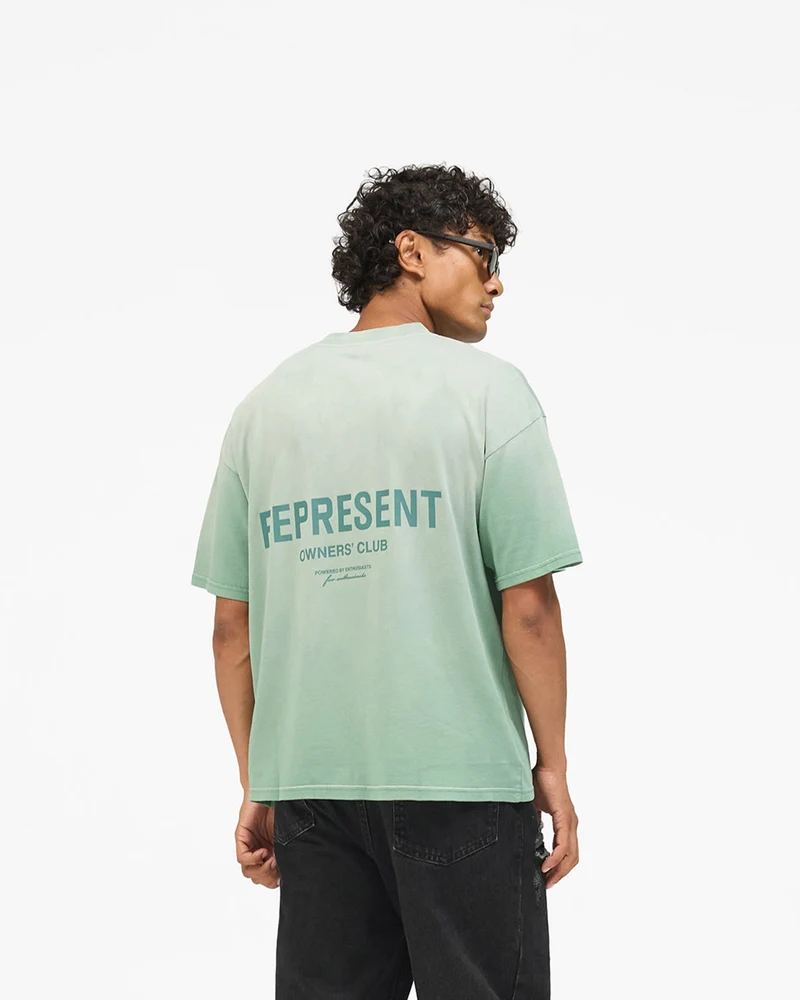 Represent Owners Club T-Shirt - Washed Aloe