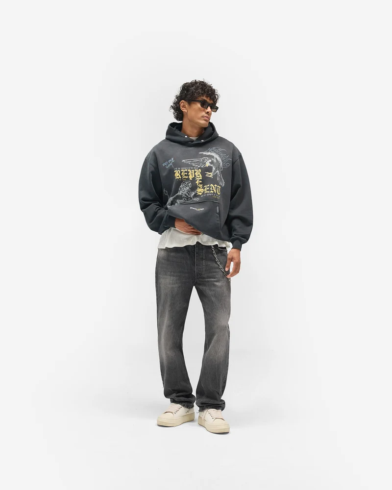 Heaton Denim - Diffused Black