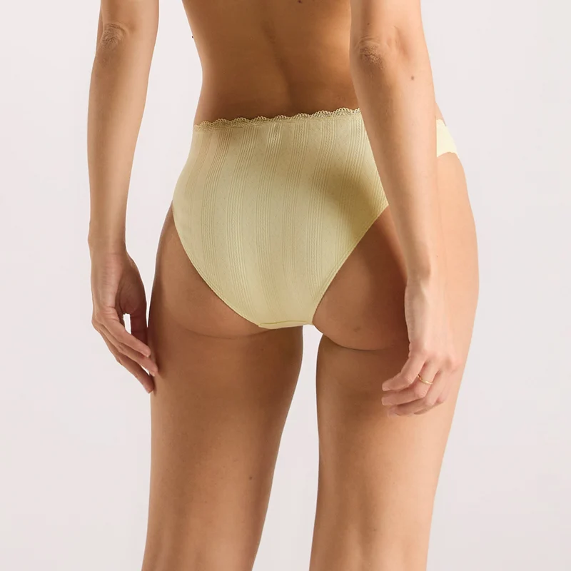 Pointelle Slip - Butterblume