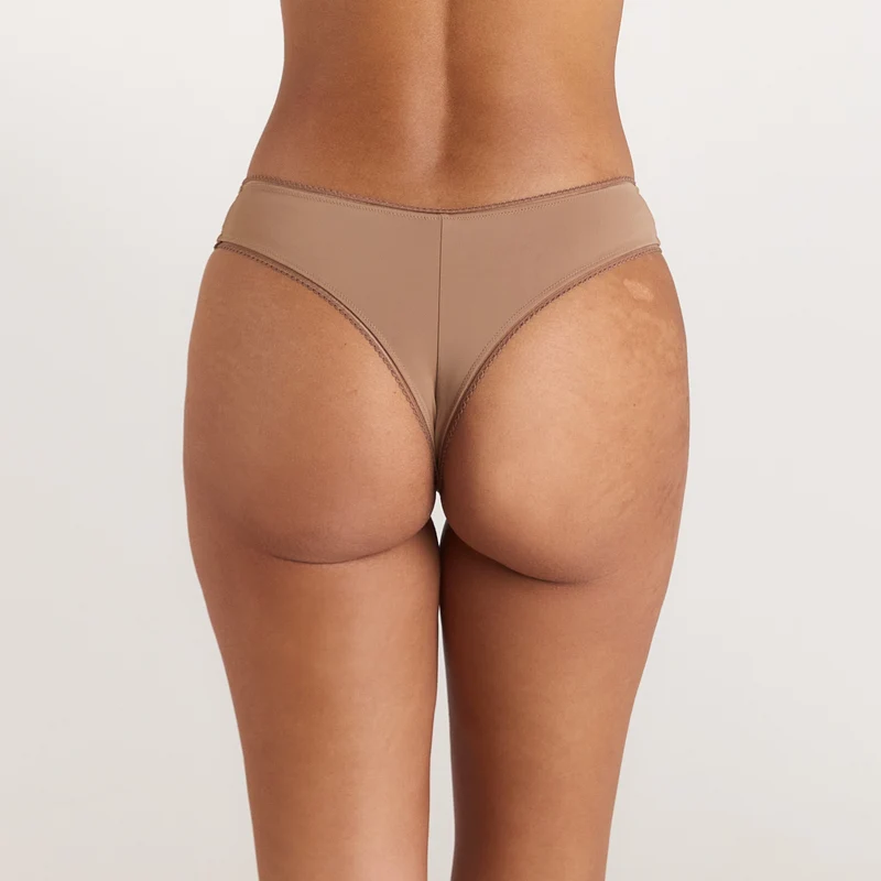 Comfort Brazilian Slip - Hasel