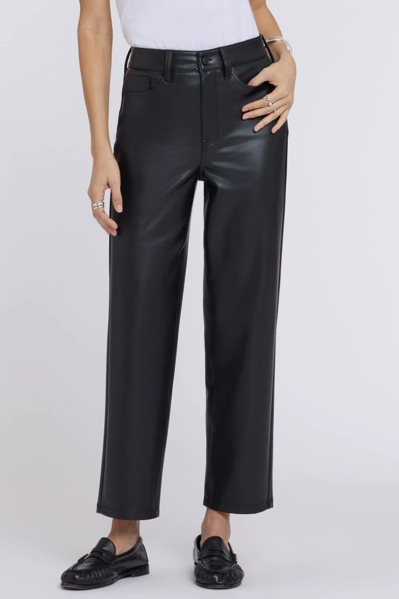 Kasey Stovepipe Hose Aus Kunstleder Sculpt-Her™ | Black