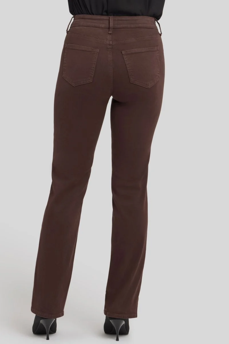 Marilyn Straight Jeans | Bitter Chocolate