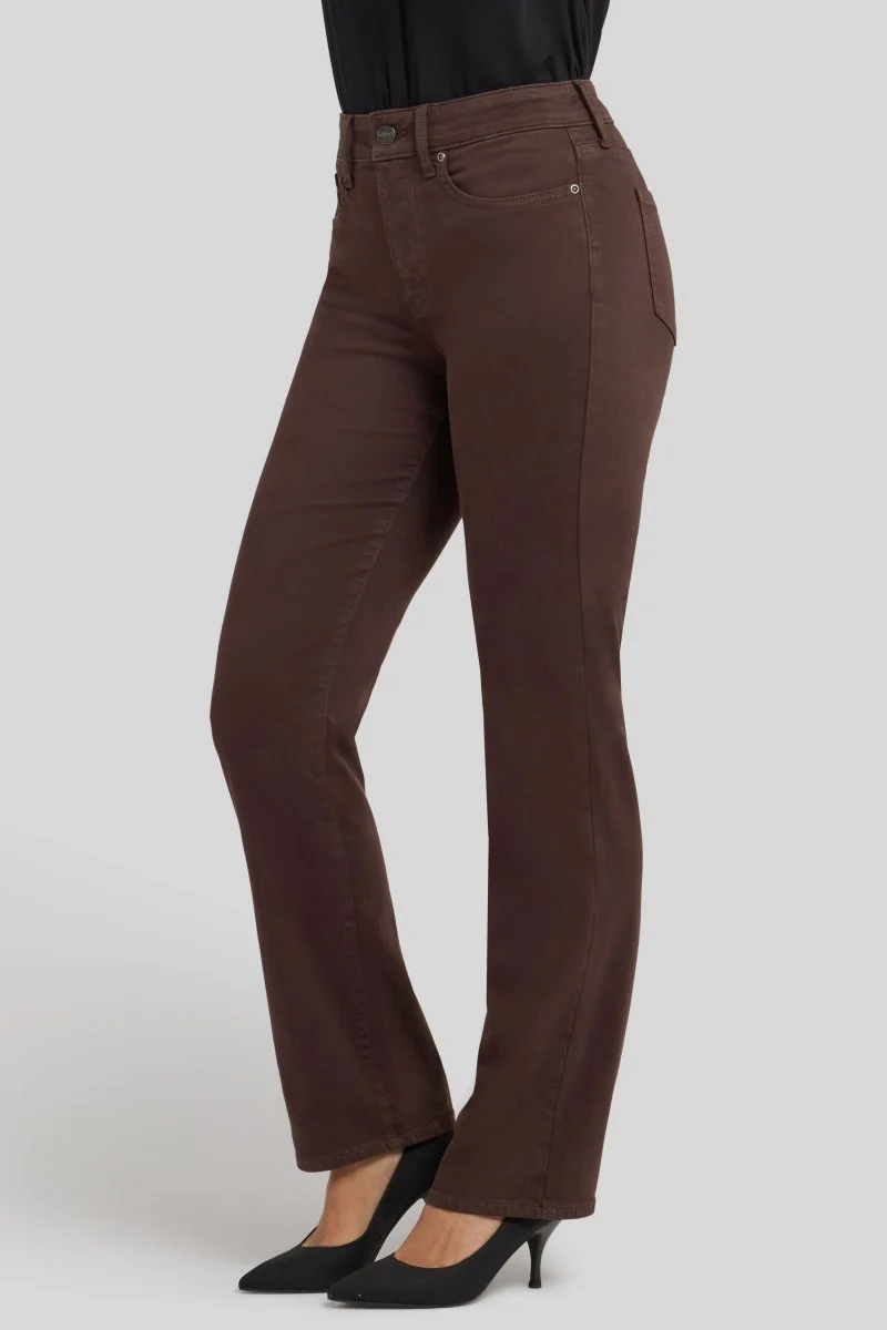Marilyn Straight Jeans | Bitter Chocolate