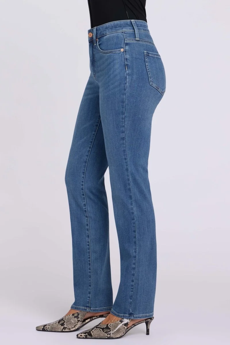 Marilyn Straight Jeans Sure Stretch® Denim (Tall) | Redwood