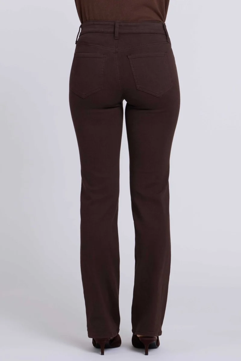 Marilyn Straight Jeans aus Sure Stretch® Denim | Bitter Chocolate