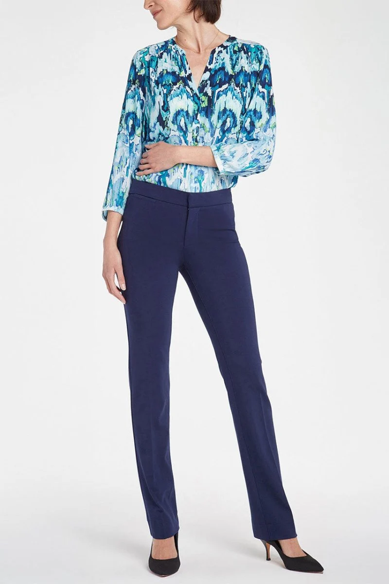 Slim Trouser Dunkelblau (Petite) | Evening Tide