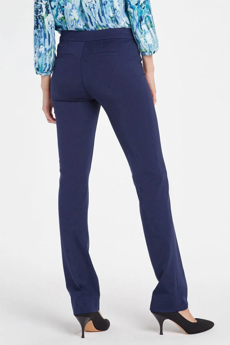 Slim Trouser Dunkelblau (Petite) | Evening Tide