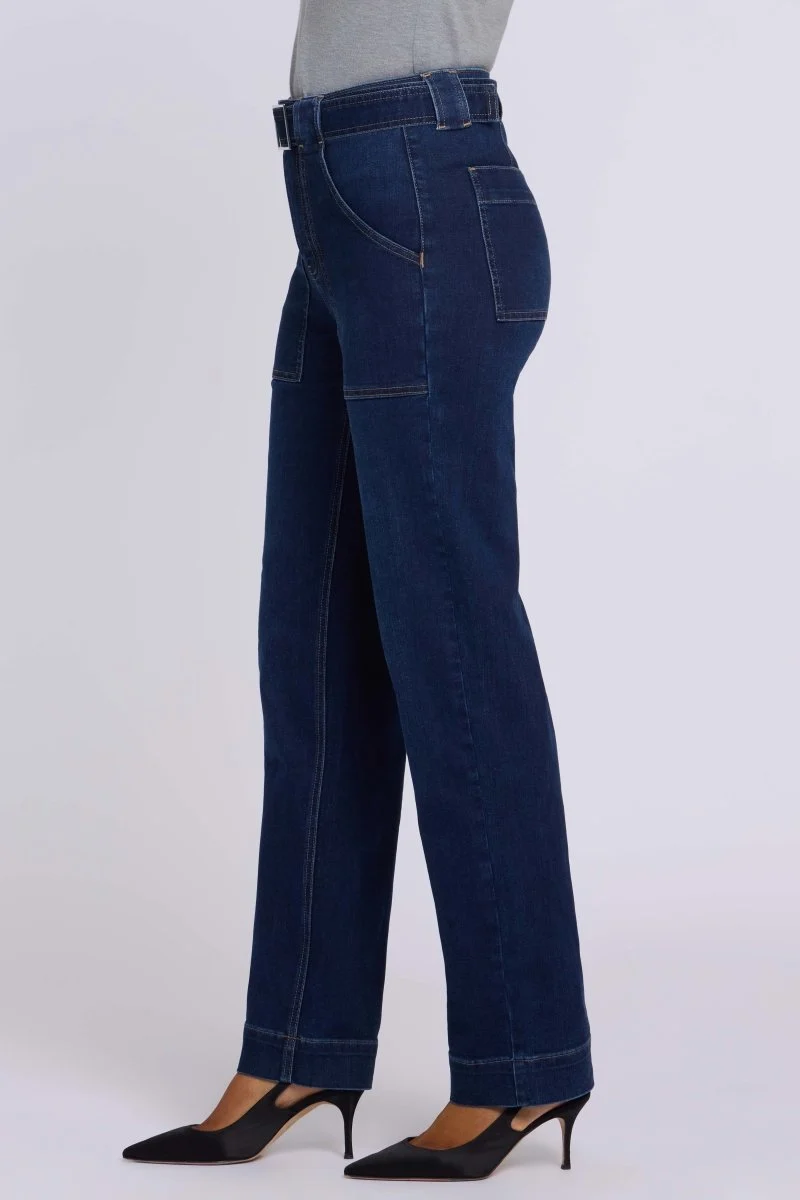 Kasey Stovepipe Jeans mit Extra High Waist | Halcyon