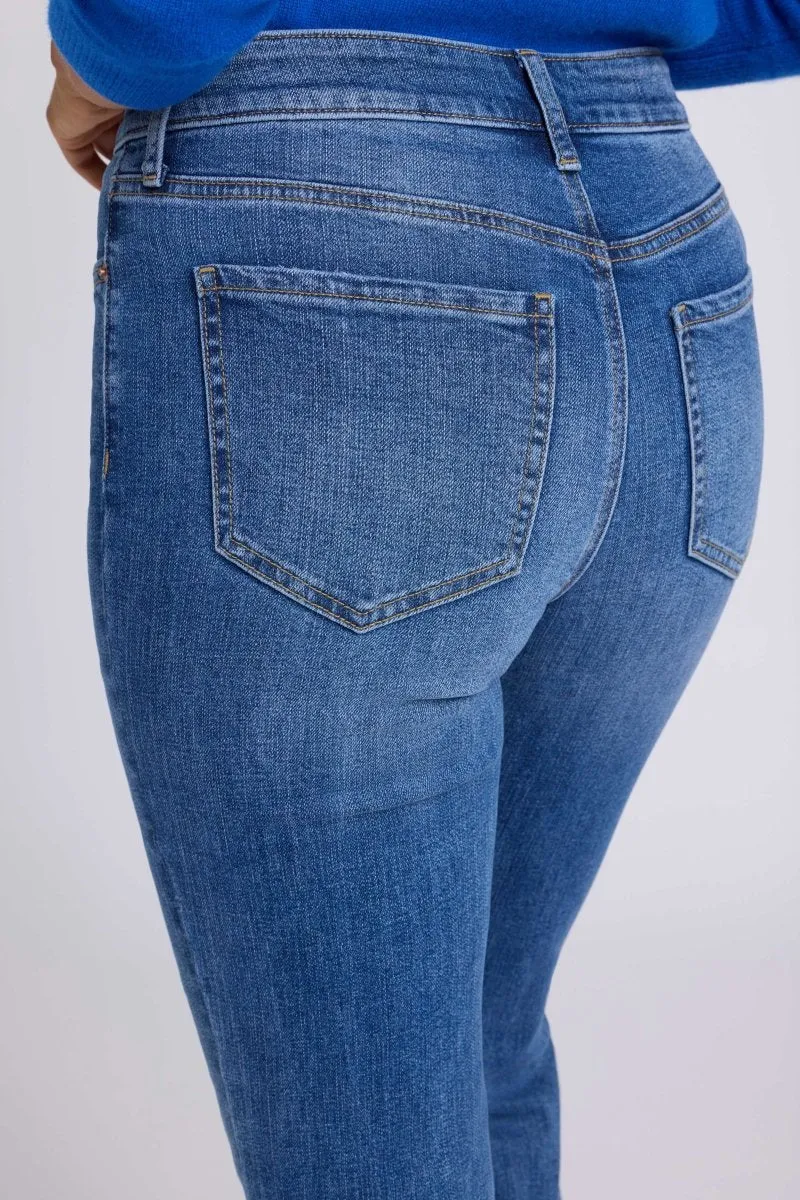Marilyn Straight Jeans mit High Waist | Yarrow